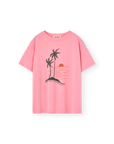 [The Animals Observatory]   BIG ROOSTER KID T-SHIRT Pink