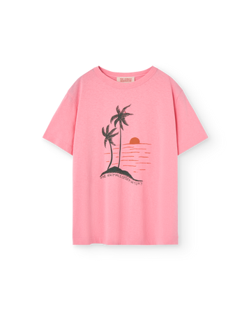 [The Animals Observatory]   BIG ROOSTER KID T-SHIRT Pink