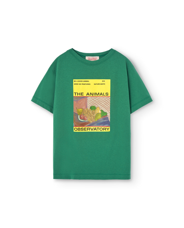 [The Animals Observatory]   BIG ROOSTER KID T-SHIRT Green