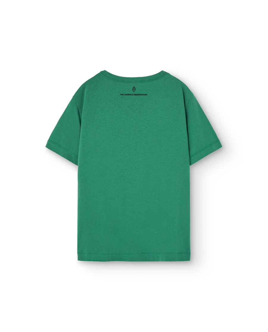 [The Animals Observatory]   BIG ROOSTER KID T-SHIRT Green