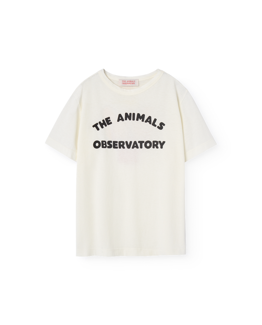 [The Animals Observatory]   BIG ROOSTER KID T-SHIRT White Logo 2y