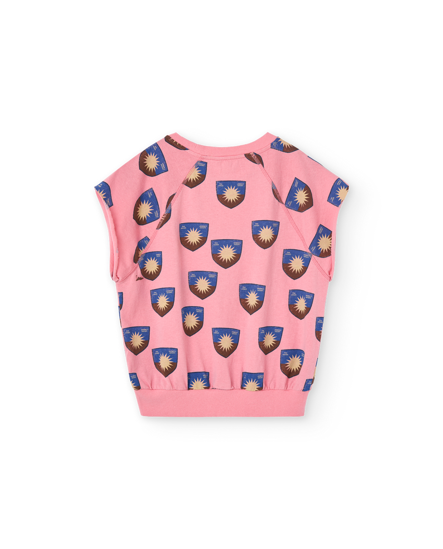 [The Animals Observatory]   SQUAB KID TOP Pink