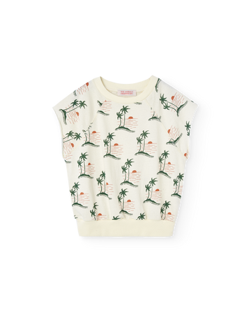 [The Animals Observatory]   SQUAB KID TOP White Lindo