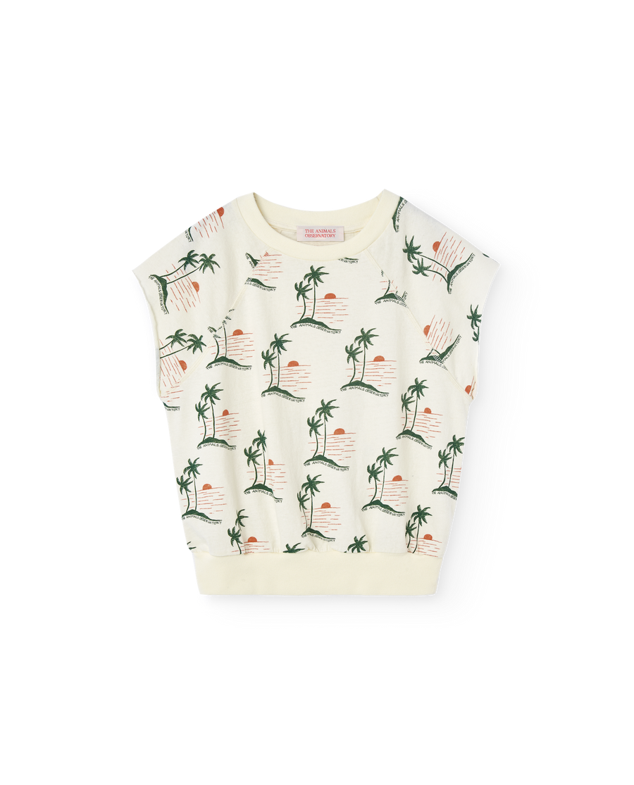 [The Animals Observatory]   SQUAB KID TOP White Lindo