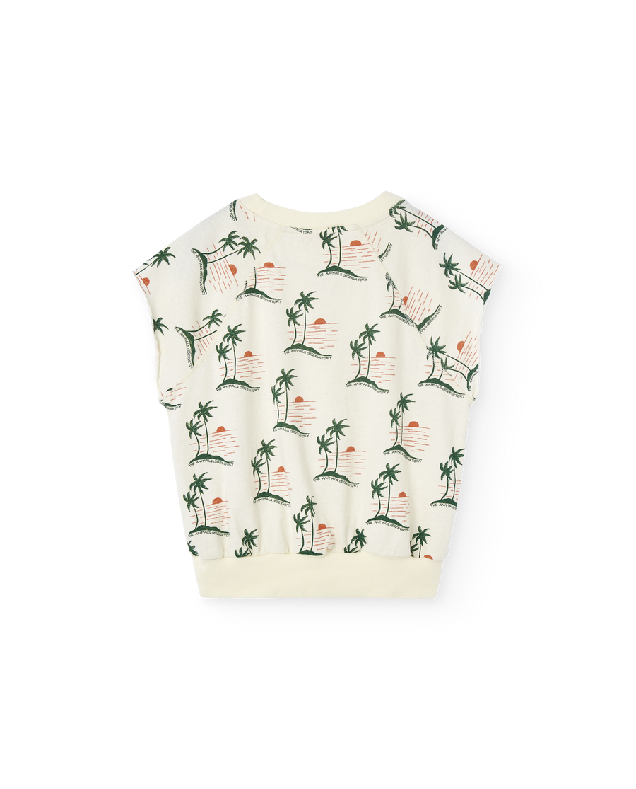 [The Animals Observatory]   SQUAB KID TOP White Lindo