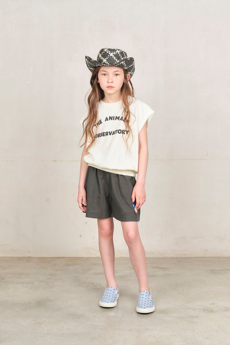 [The Animals Observatory]   SQUAB KID TOP White Logo