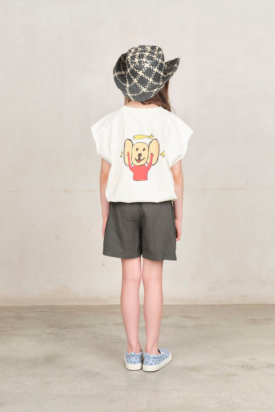 [The Animals Observatory]   SQUAB KID TOP White Logo