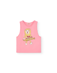 [The Animals Observatory]   FROG KID TANK TOP Pink