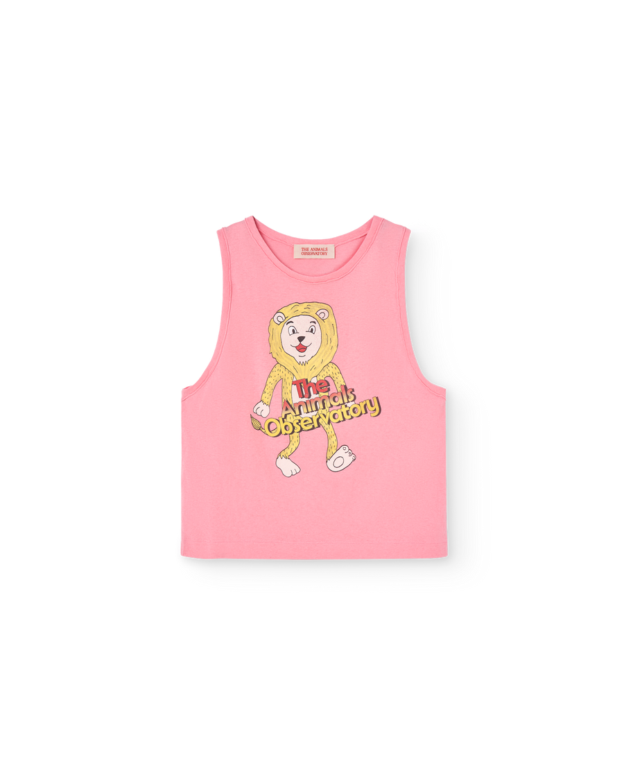 [The Animals Observatory]   FROG KID TANK TOP Pink