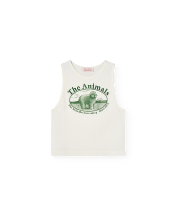 [The Animals Observatory]   FROG KID TANK TOP White Logo