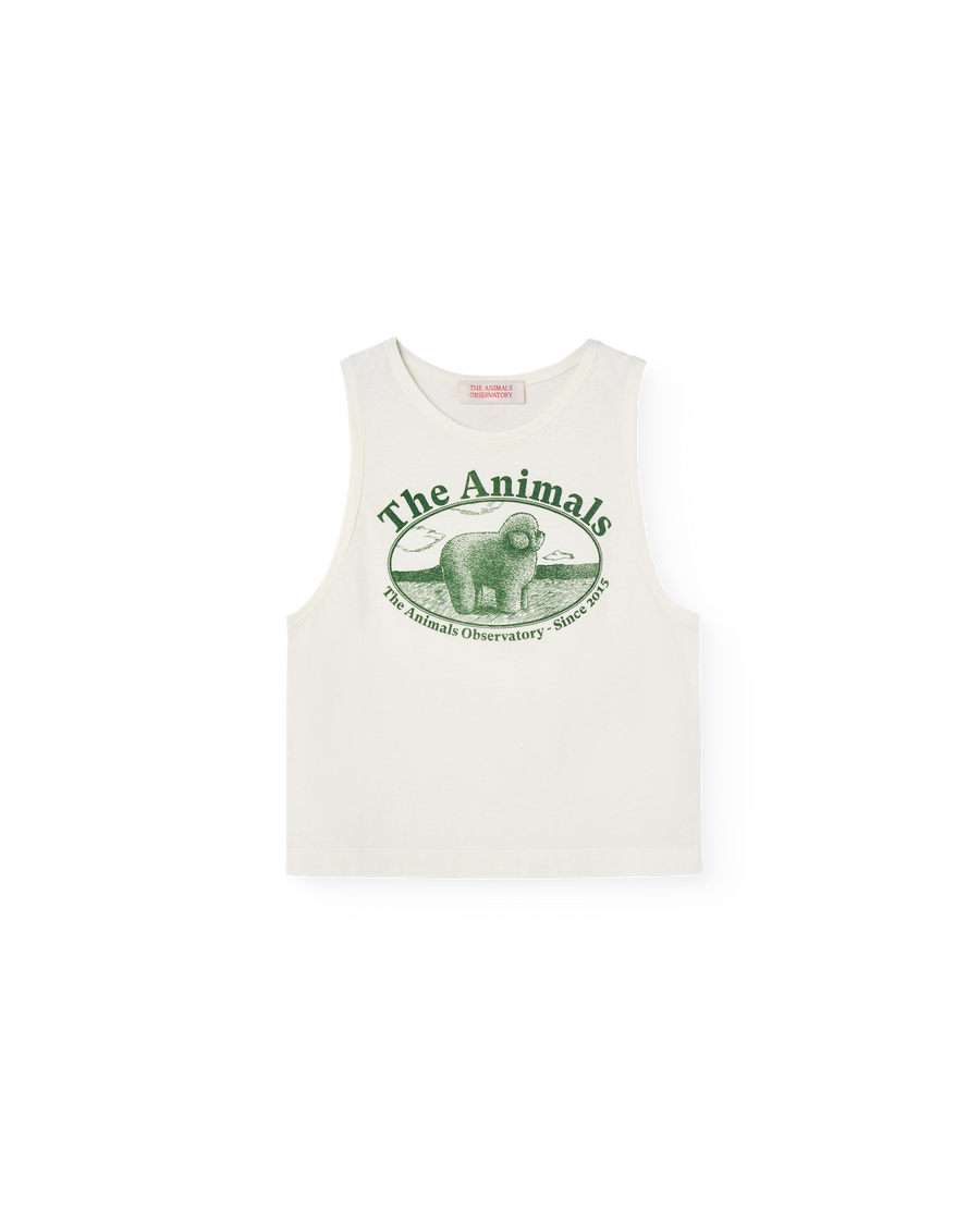 [The Animals Observatory]   FROG KID TANK TOP White Logo