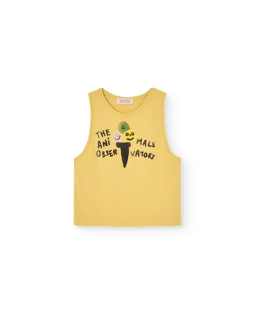 [The Animals Observatory]   FROG KID TANK TOP Yellow