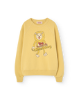 [The Animals Observatory]   SHARK KID SWEATSHIRT Yellow