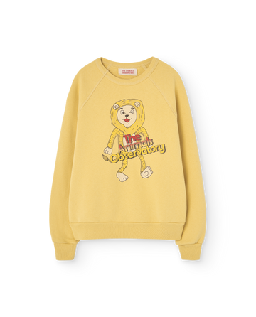 [The Animals Observatory]   SHARK KID SWEATSHIRT Yellow