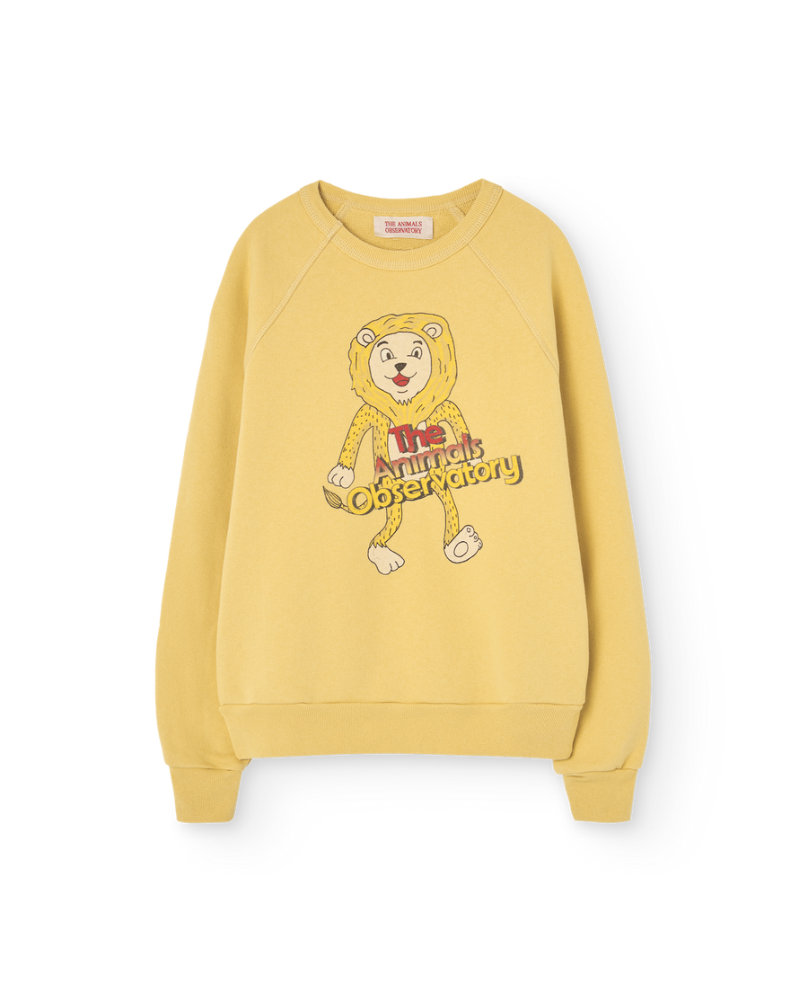 [The Animals Observatory]   SHARK KID SWEATSHIRT Yellow