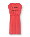 [The Animals Observatory]   ORCA KID MIDI DRESS Red