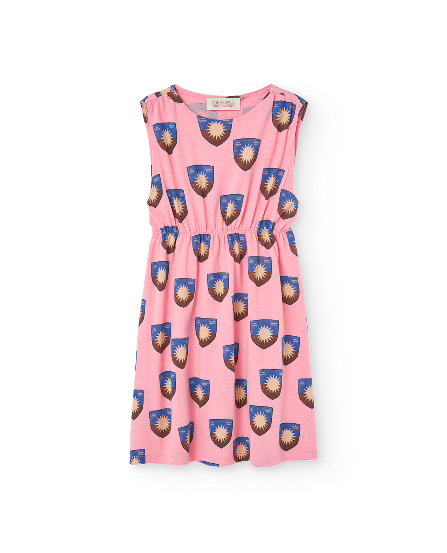 [The Animals Observatory]   JERSEY MARTEN KID DRESS Pink