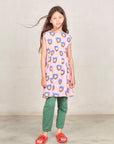 [The Animals Observatory]   JERSEY MARTEN KID DRESS Pink