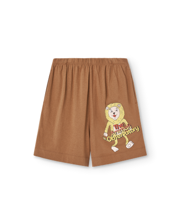 [The Animals Observatory]   MOLE KID BERMUDA SHORTS Brown