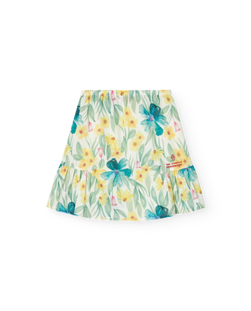 [The Animals Observatory]   SLUG KID SKIRT White