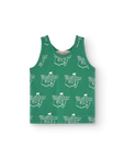 [The Animals Observatory]   MACAQUE BABY TANK TOP Green