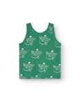 [The Animals Observatory]   MACAQUE BABY TANK TOP Green