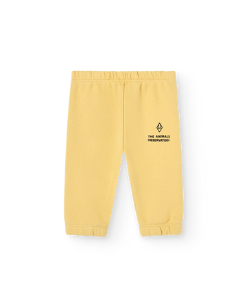 [The Animals Observatory]   SLOTH BABY SWEATPANTS Yellow