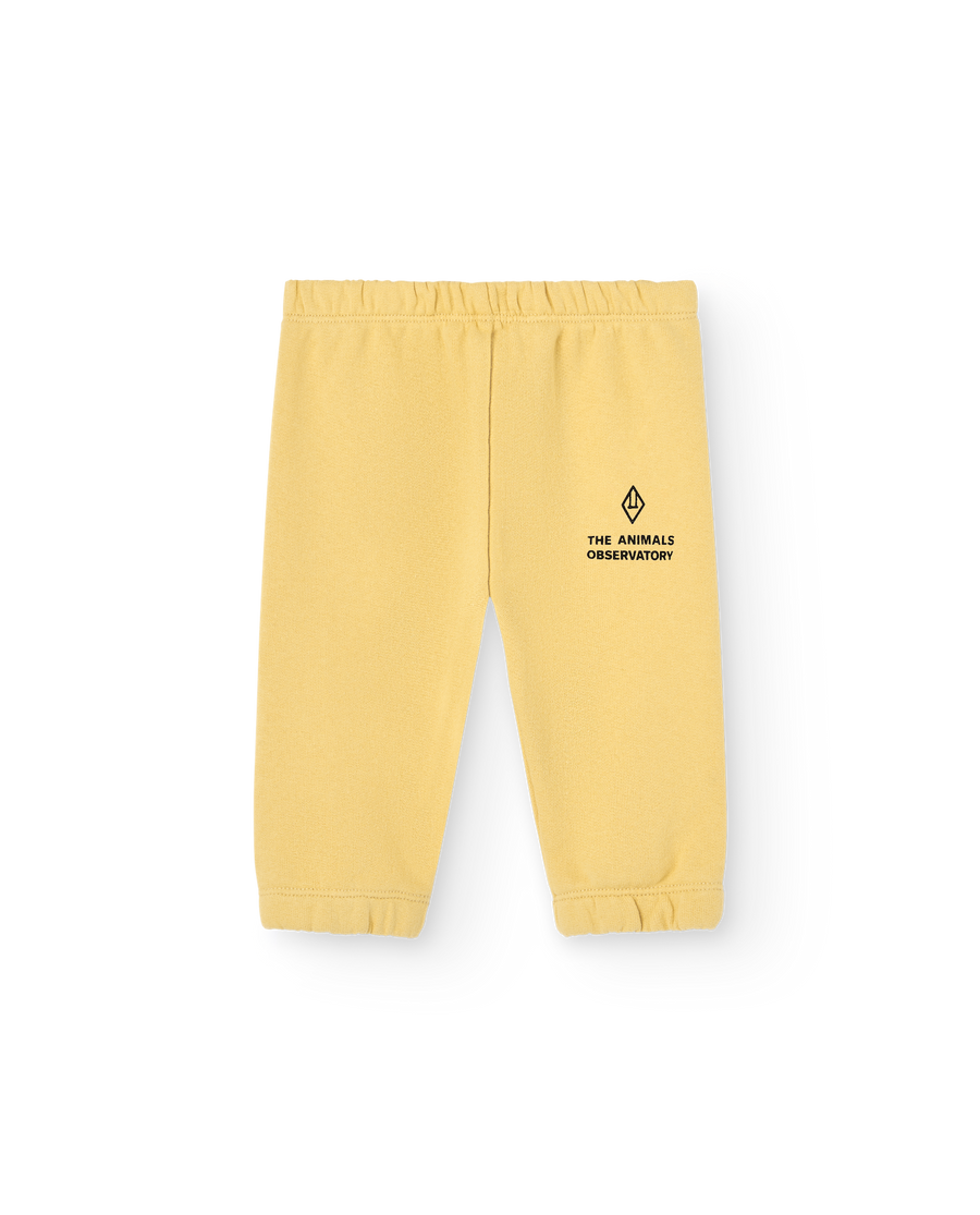 [The Animals Observatory]   SLOTH BABY SWEATPANTS Yellow