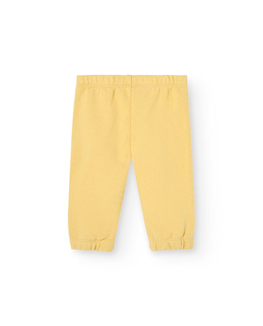 [The Animals Observatory]   SLOTH BABY SWEATPANTS Yellow