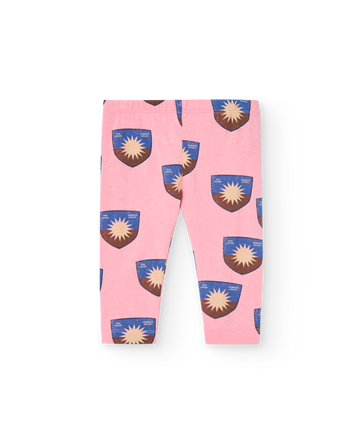 [The Animals Observatory]   PENGUIN BABY LEGGINGS Pink