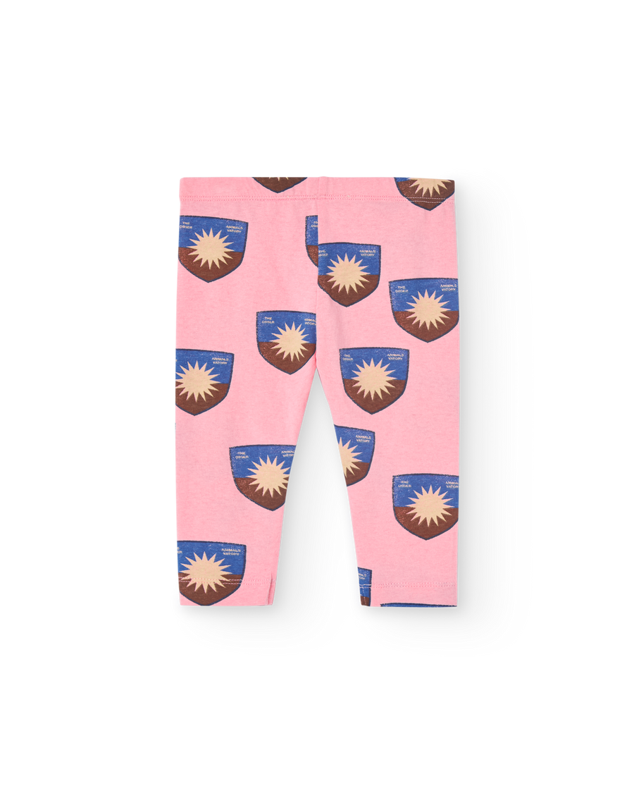 [The Animals Observatory]   PENGUIN BABY LEGGINGS Pink