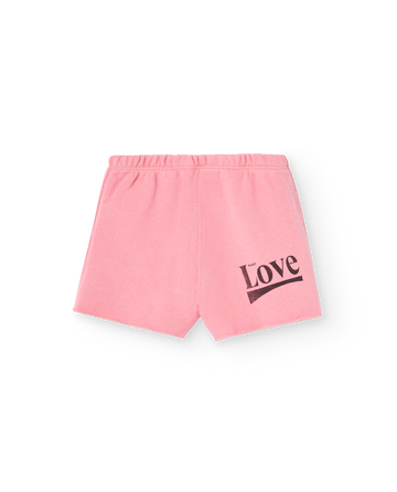 [The Animals Observatory]   TURTLEDOVE BABY SHORTS Pink