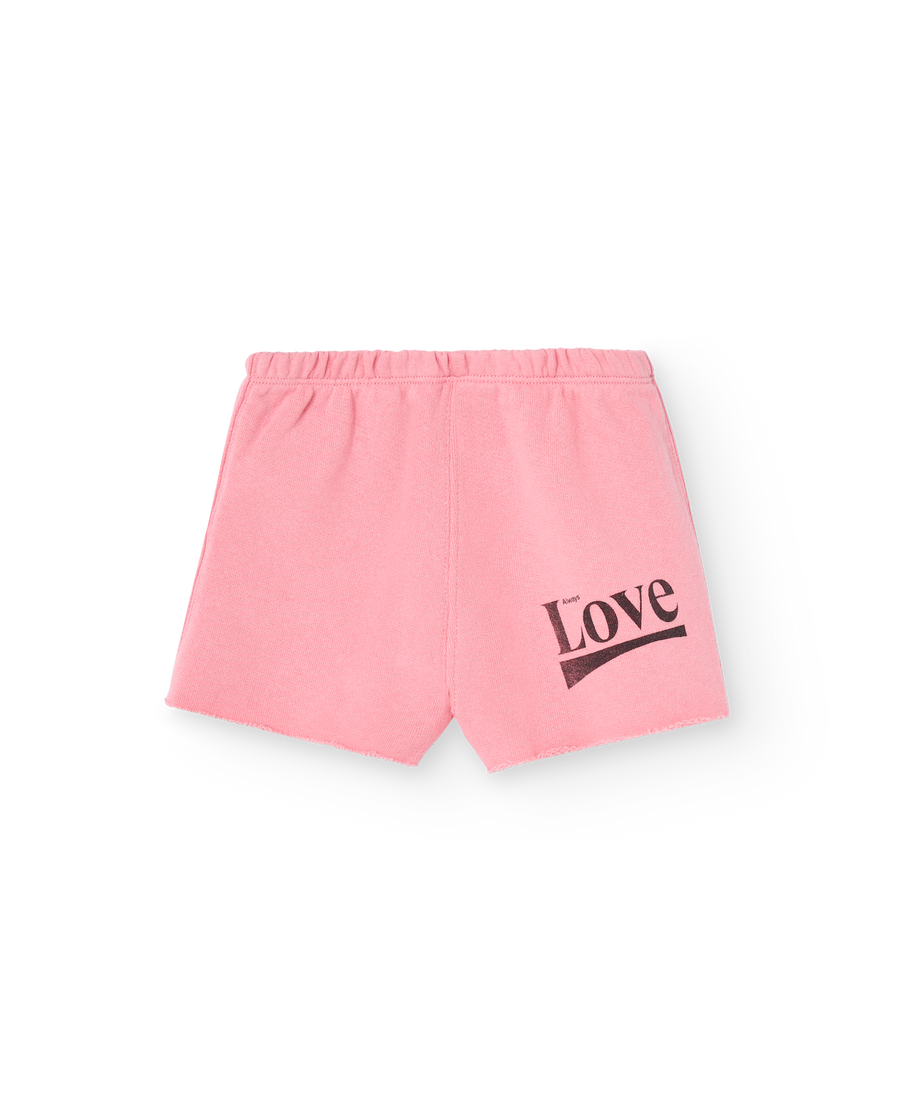 [The Animals Observatory]   TURTLEDOVE BABY SHORTS Pink