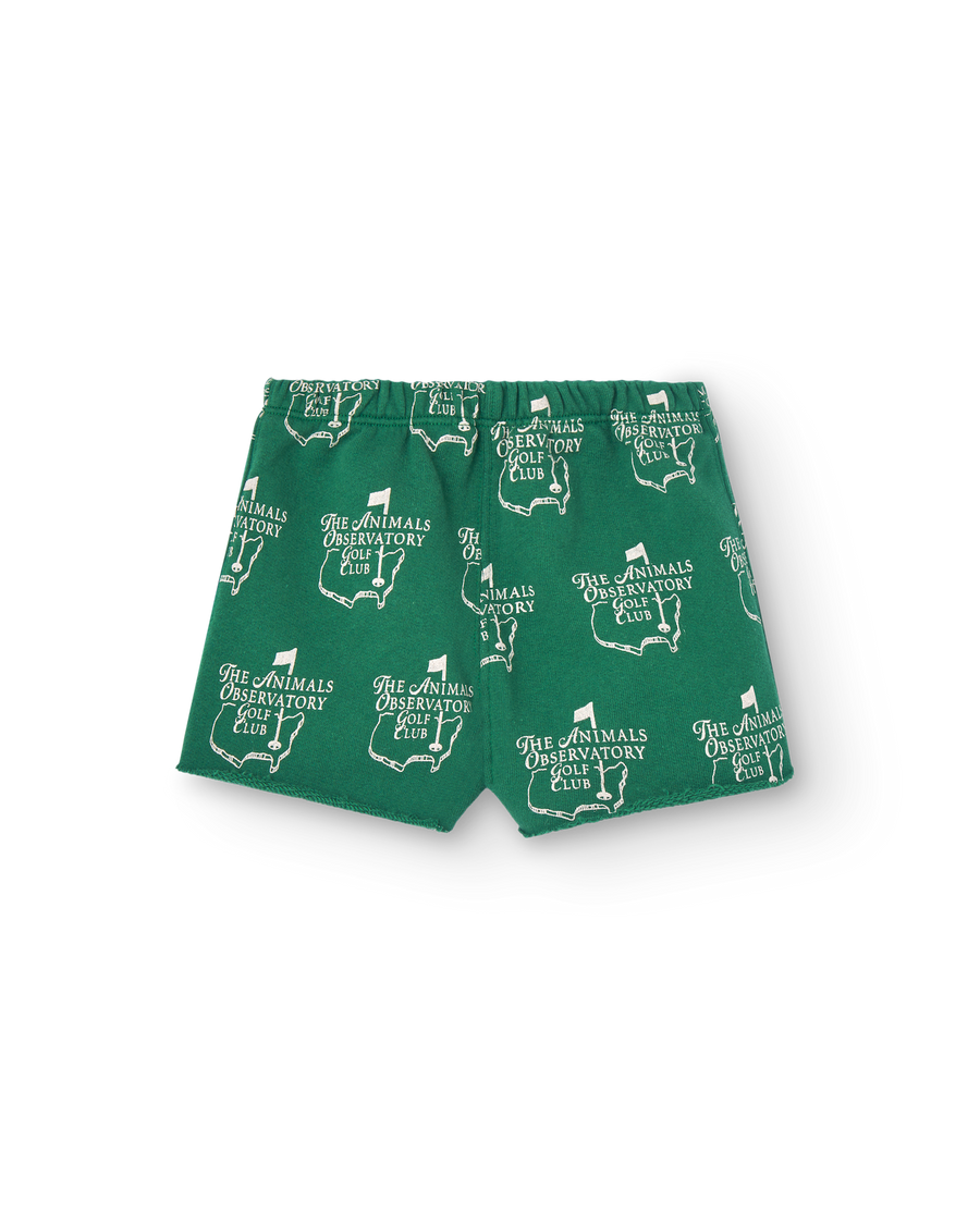 [The Animals Observatory]   TURTLEDOVE BABY SHORTS Green