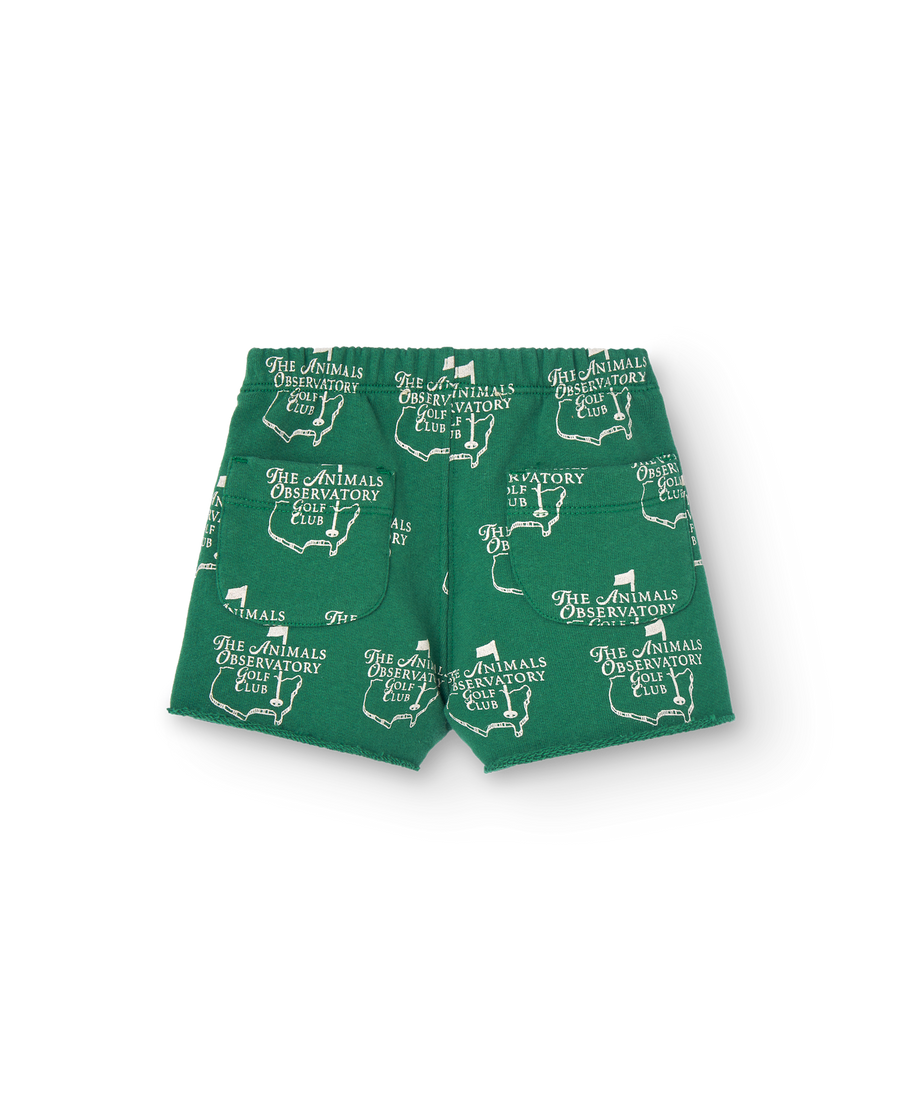 [The Animals Observatory]   TURTLEDOVE BABY SHORTS Green