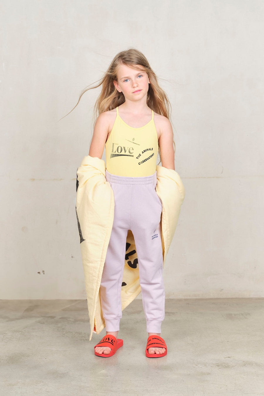 [The Animals Observatory]   DRACO KID SWEATPANTS Lavand