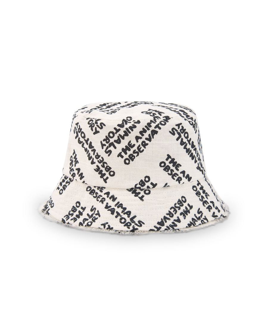 [The Animals Observatory]   STARFISH KID BUCKET HAT White