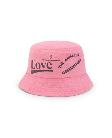 [The Animals Observatory]   STARFISH BABY BUCKET HAT PINK