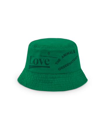 [The Animals Observatory]   STARFISH BABY BUCKET HAT Green