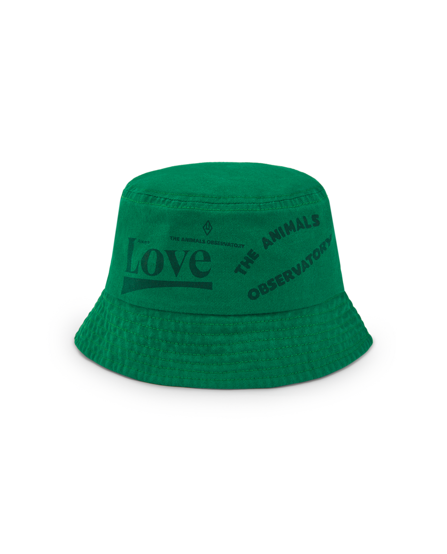 [The Animals Observatory]   STARFISH BABY BUCKET HAT Green