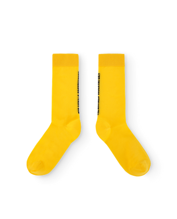 [The Animals Observatory]   SNAIL KID SOCKS Yellow