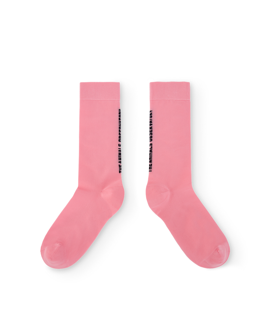 [The Animals Observatory]   SNAIL KID SOCKS PINK