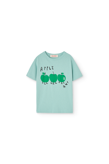 [The Animals Observatory]   ROOSTER KID T-SHIRT GREEN
