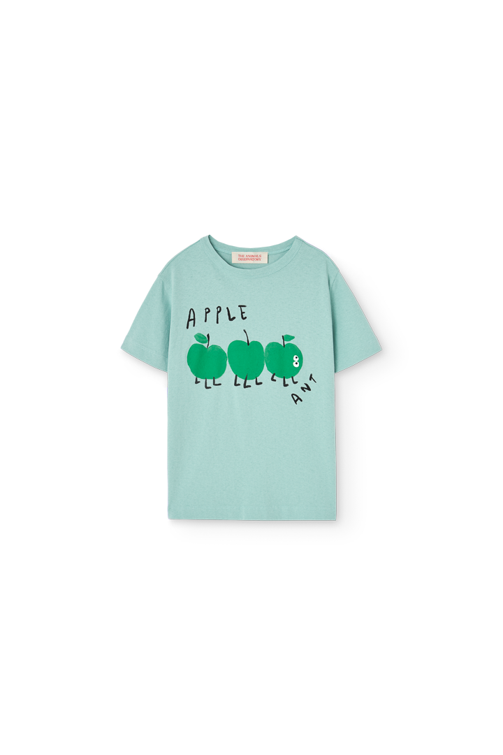 [The Animals Observatory]   ROOSTER KID T-SHIRT GREEN