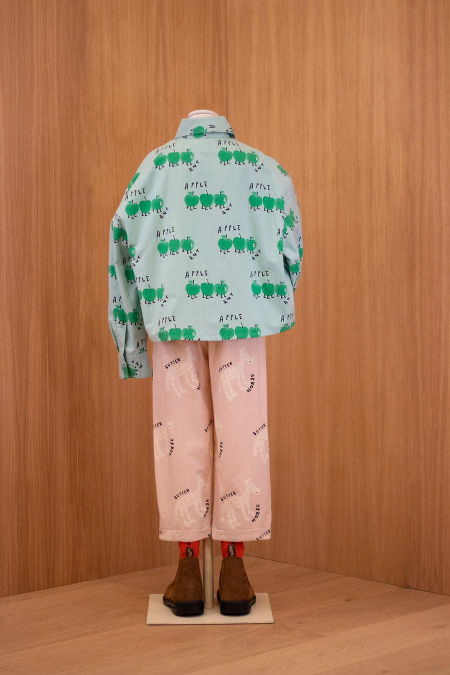 [The Animals Observatory]   CAMEL KID PANTS PINK