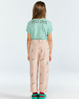 [The Animals Observatory]   ROOSTER KID T-SHIRT GREEN