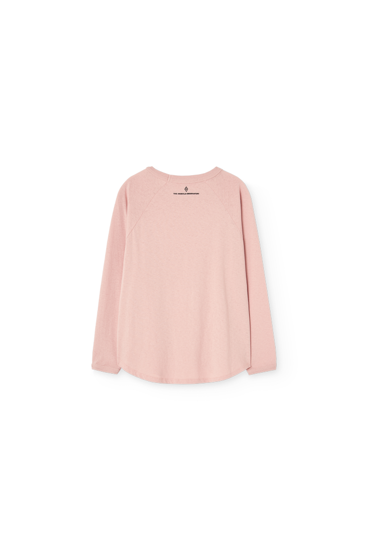 [The Animals Observatory]   ANTEATER KID LONG SLEEVE T-SHIRT PINK