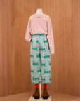 [The Animals Observatory]   CAMEL KID PANTS GREEN