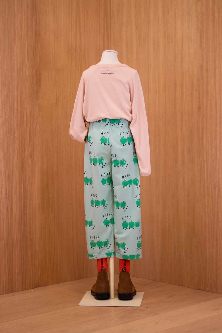 [The Animals Observatory]   CAMEL KID PANTS GREEN