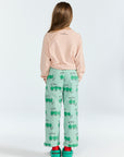 [The Animals Observatory]   CAMEL KID PANTS GREEN